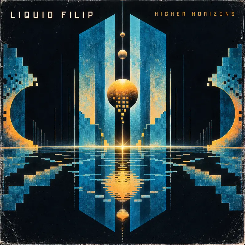 Cover artwork for Higher Horizons by Liquid Filip