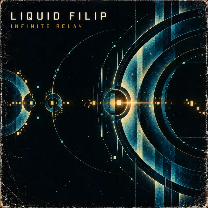 Cover artwork for Infinite Relay by Liquid Filip